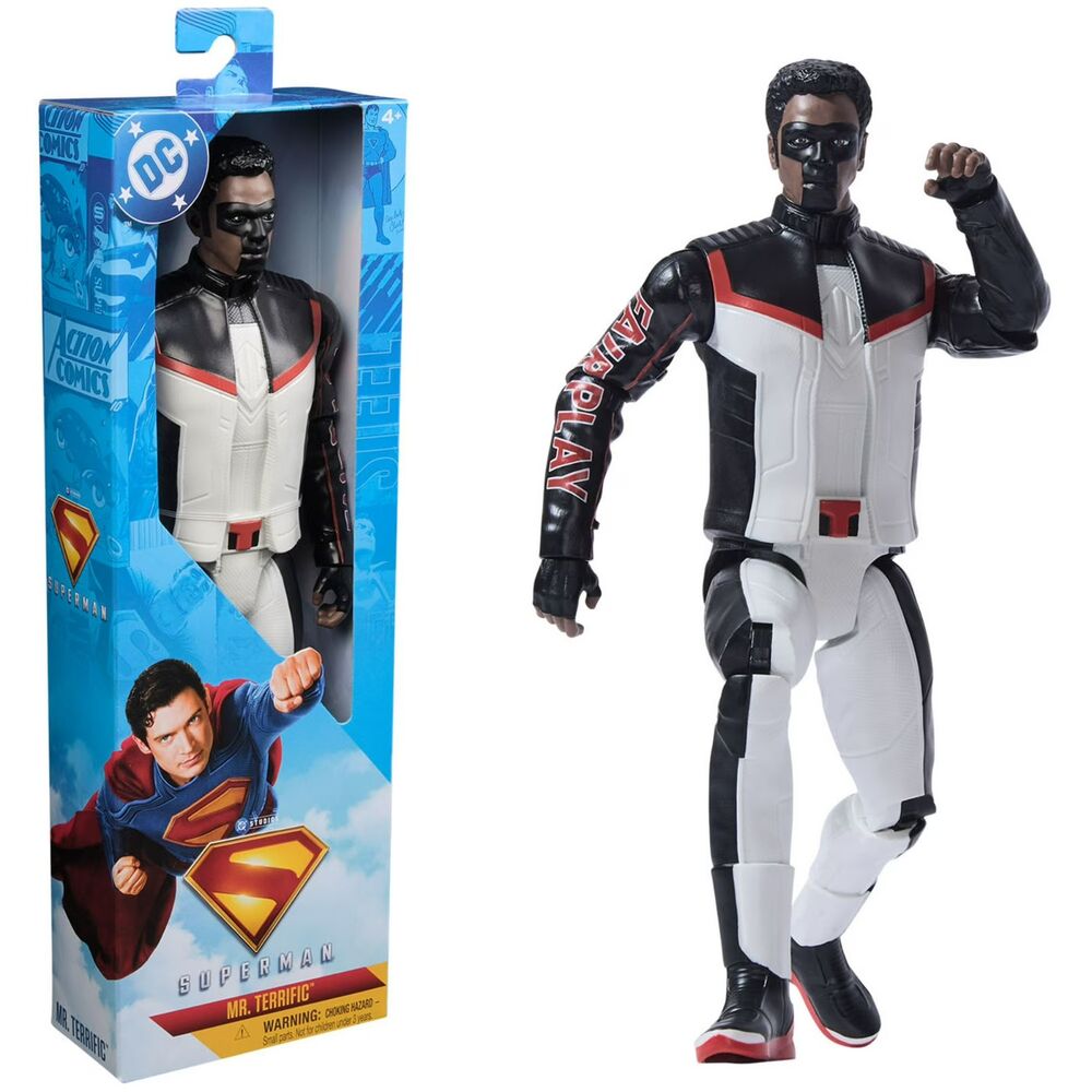 DC Comics Superman "Mr. Terrific" 12-inch Superhero Action Figure NEW Toy Gift